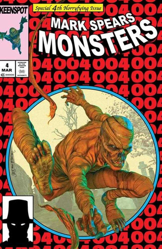 MARK SPEARS MONSTERS #4 COVER D MARK SPEARS ASM #300 HOMAGE VARIANT