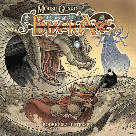 MOUSE GUARD DAWN OF THE BLACK AXE #1 (OF 3) COVER A RODRIGUEZ