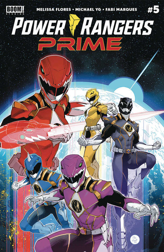 POWER RANGERS PRIME #5 COVER A MORA