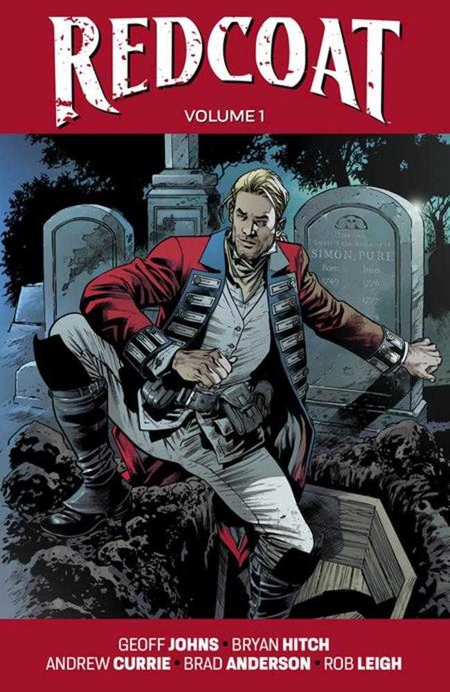 REDCOAT TRADE PAPERBACK VOLUME 01 BRYAN HITCH & BRAD ANDERSON COVER