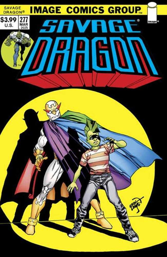 SAVAGE DRAGON #277 COVER B ERIK LARSEN 70S TRADE DRESS VARIANT (MATURE)