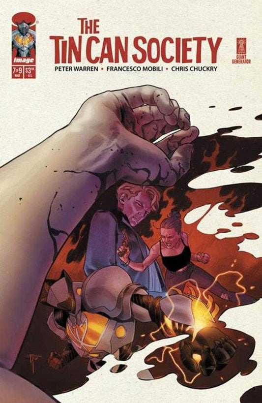 TIN CAN SOCIETY #7 (OF 9) COVER A FRANCESCO MOBILI & CHRIS CHUCKRY