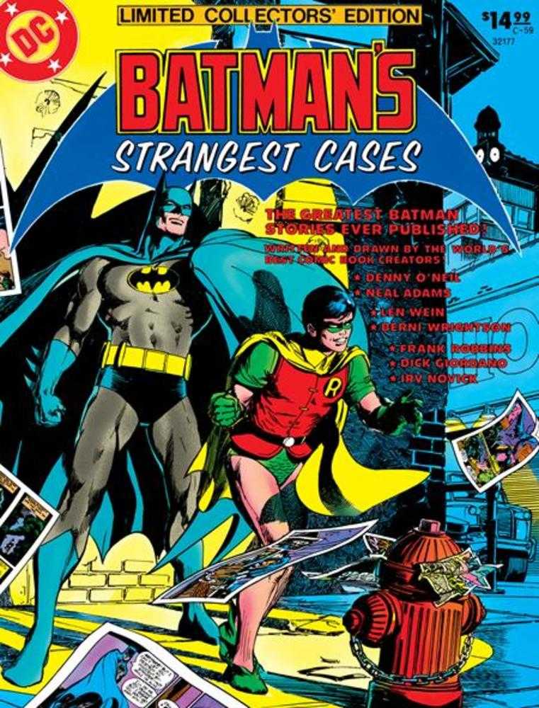 LIMITED COLLECTORS EDITION #59 BATMANS STRANGEST CASES FACSIMILE EDITION COVER A NEAL ADAMS & BERNIE WRIGHTSON