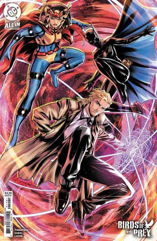BIRDS OF PREY #19 COVER B SERG ACUNA CARD STOCK VARIANT