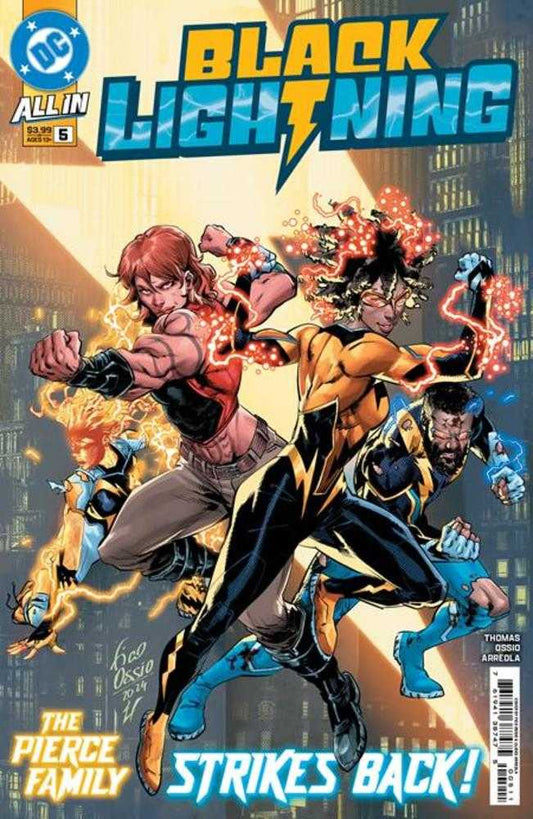 BLACK LIGHTNING #5 COVER A FICO OSSIO