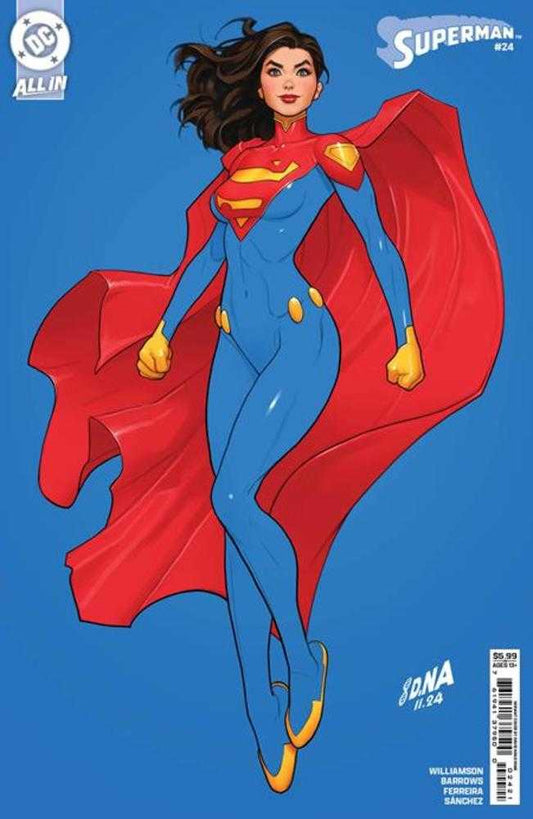 SUPERMAN #24 COVER B DAVID NAKAYAMA CARD STOCK VARIANT