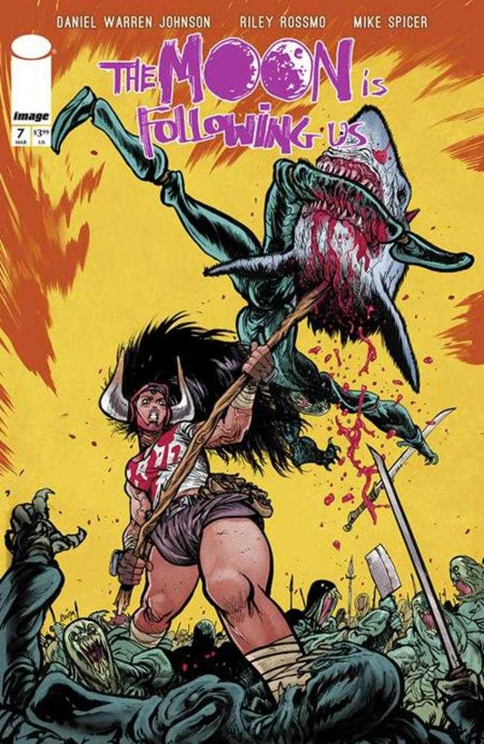 THE MOON IS FOLLOWING US #7 (OF 10) COVER B DANIEL WARREN JOHNSON & MIKE SPICER VARIANT