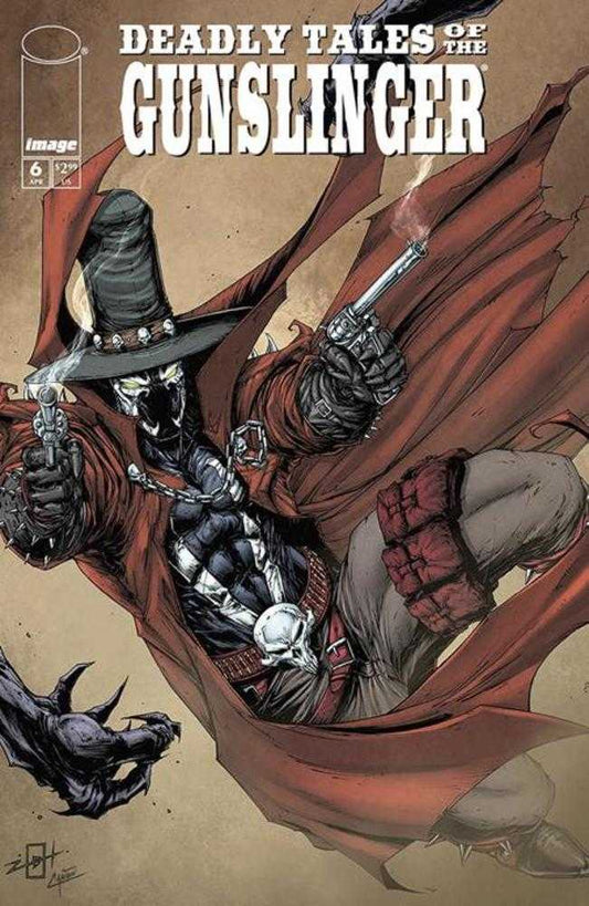 DEADLY TALES OF THE GUNSLINGER SPAWN #6 COVER A JONATHAN URIBE