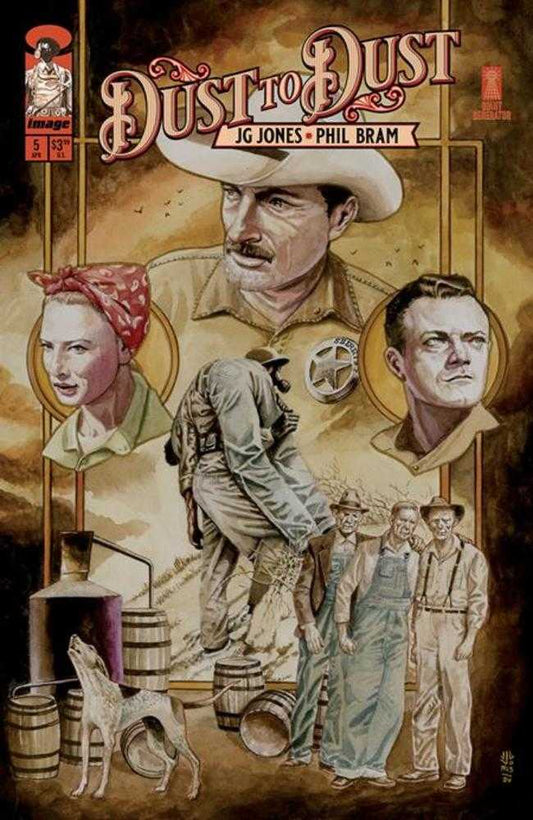 DUST TO DUST #5 (OF 8) COVER A JG JONES