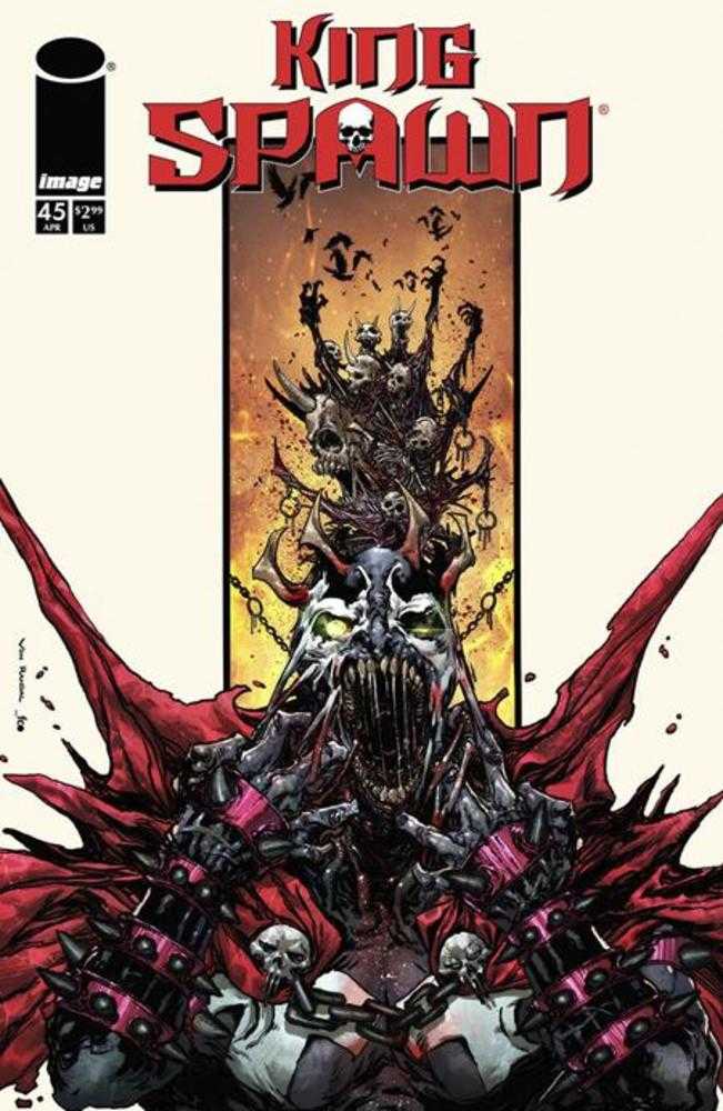 KING SPAWN #45 COVER B VON RANDAL VARIANT