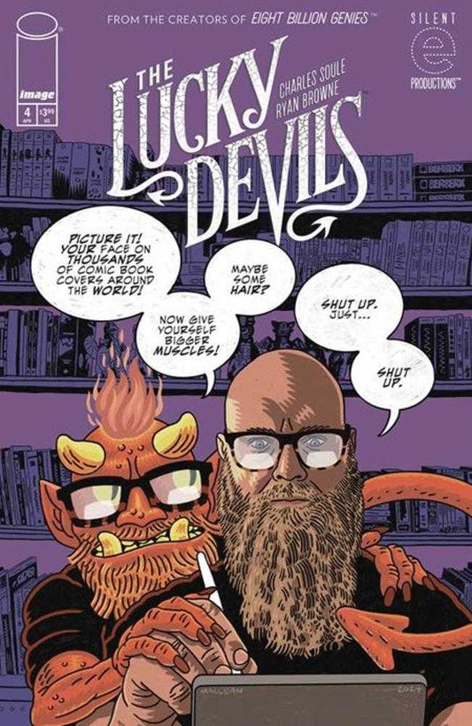 LUCKY DEVILS #4 (OF 9) COVER B ANDREW MACLEAN VARIANT (MATURE)