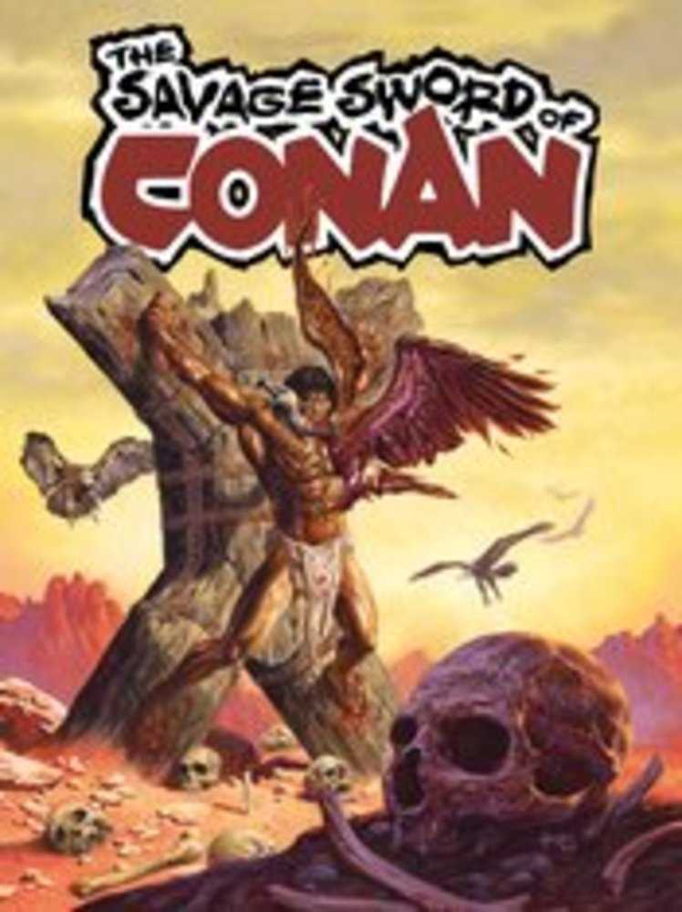 SAVAGE SWORD OF CONAN #8 COVER A JUSKO (MATURE)