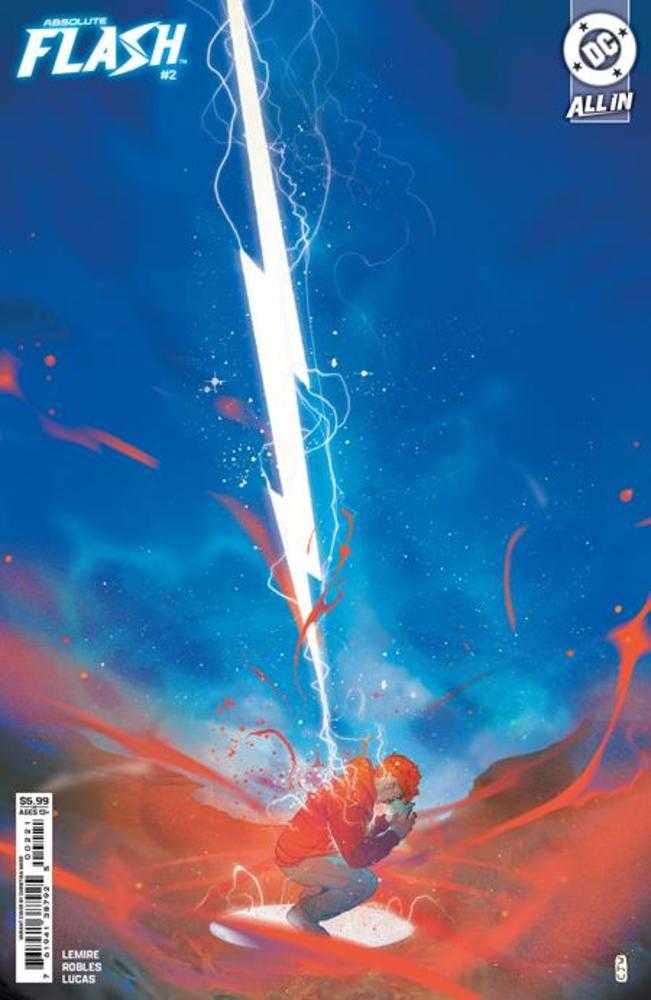 ABSOLUTE FLASH #2 COVER C CHRISTIAN WARD CARD STOCK VARIANT