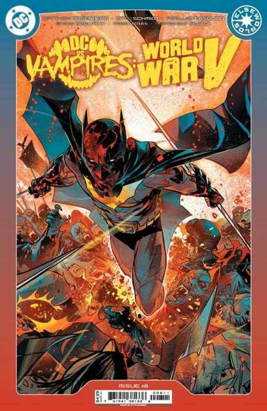 DC VS VAMPIRES WORLD WAR V #8 (OF 12) COVER A OTTO SCHMIDT