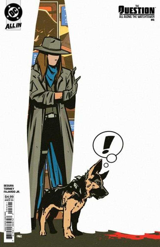 QUESTION ALL ALONG THE WATCHTOWER #6 (OF 6) COVER B JORGE FORNES CARD STOCK VARIANT