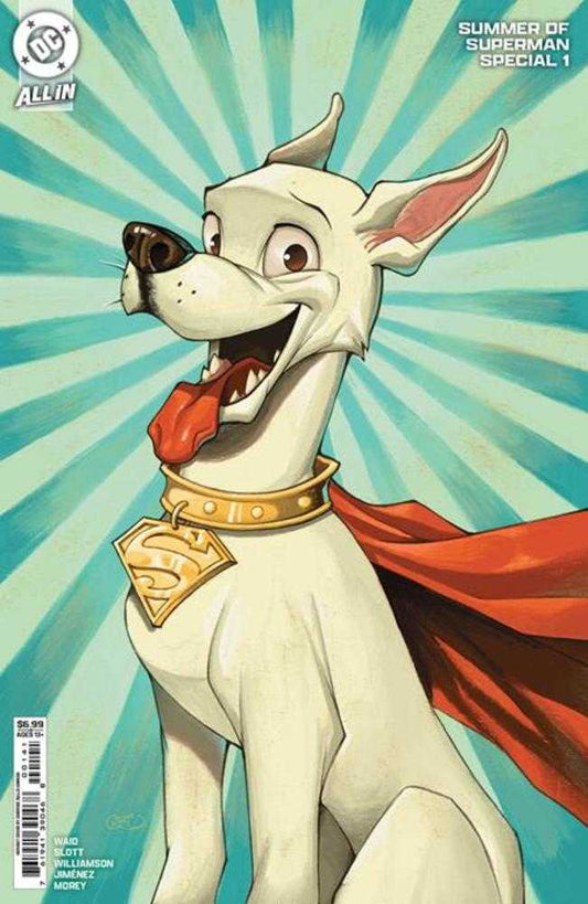 SUMMER OF SUPERMAN SPECIAL #1 (ONE SHOT) COVER E CHRISSIE ZULLO-UMINGA CARD STOCK VARIANT