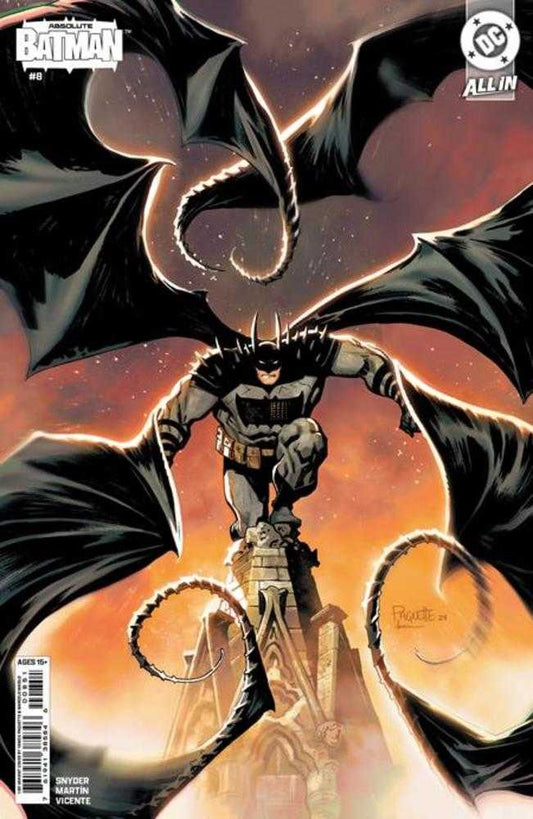 ABSOLUTE BATMAN #8 COVER E 1:50 YANICK PAQUETTE CARD STOCK VARIANT