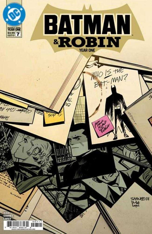 BATMAN & ROBIN YEAR ONE #7 (OF 12) COVER A CHRIS SAMNEE