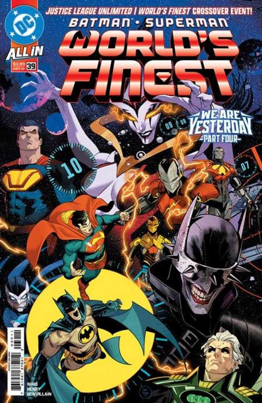 BATMAN SUPERMAN WORLDS FINEST #39 COVER A DAN MORA CONNECTING (WE ARE YESTERDAY)