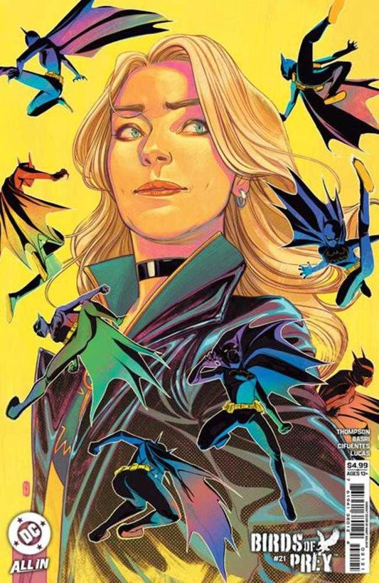 BIRDS OF PREY #21 COVER B NIMIT MALAVIA CARD STOCK VARIANT