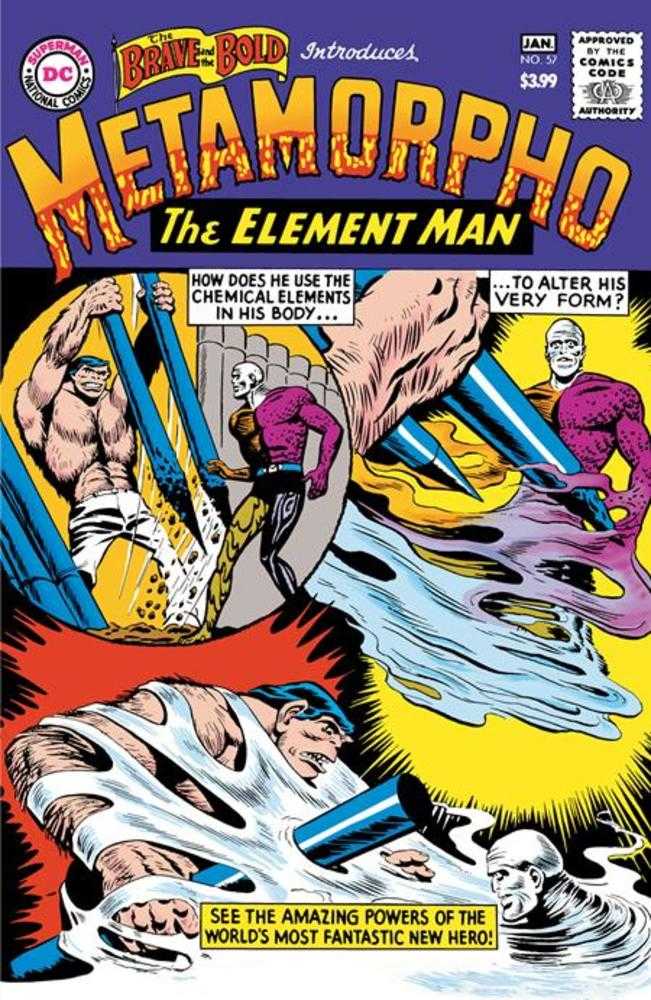 BRAVE AND THE BOLD #57 FACSIMILE EDITION COVER A RAMONA FRADON & CHARLES PARIS