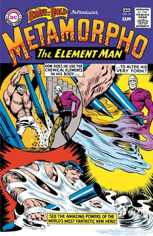 BRAVE AND THE BOLD #57 FACSIMILE EDITION COVER A RAMONA FRADON & CHARLES PARIS