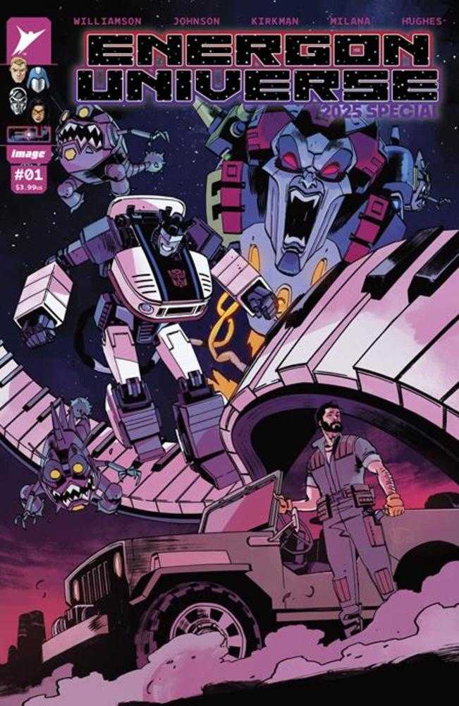 ENERGON UNIVERSE SPECIAL 2025 (ONE SHOT) COVER A ANDREA MILANA & LEE LOUGHRIDGE