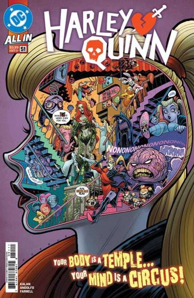 HARLEY QUINN #51 COVER A ELIZABETH TORQUE