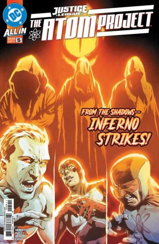 JUSTICE LEAGUE THE ATOM PROJECT #5 (OF 6) COVER A MIKE PERKINS