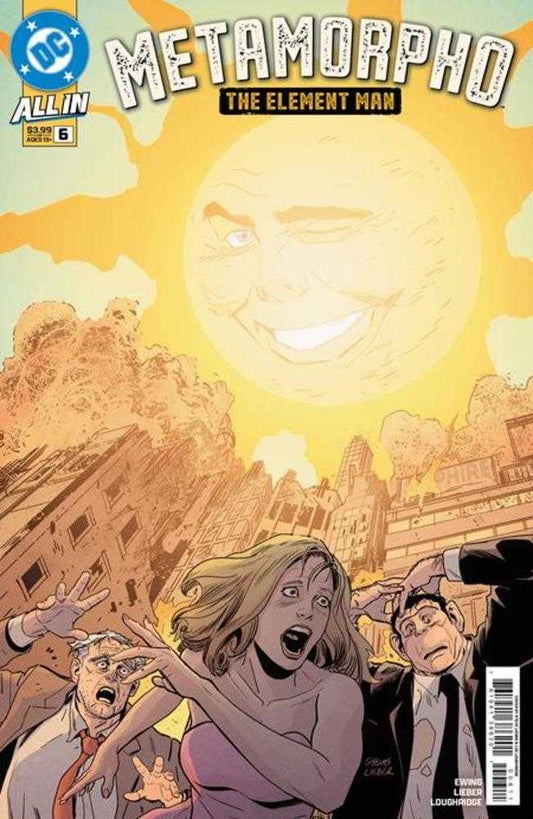 METAMORPHO THE ELEMENT MAN #6 COVER A STEVE LIEBER