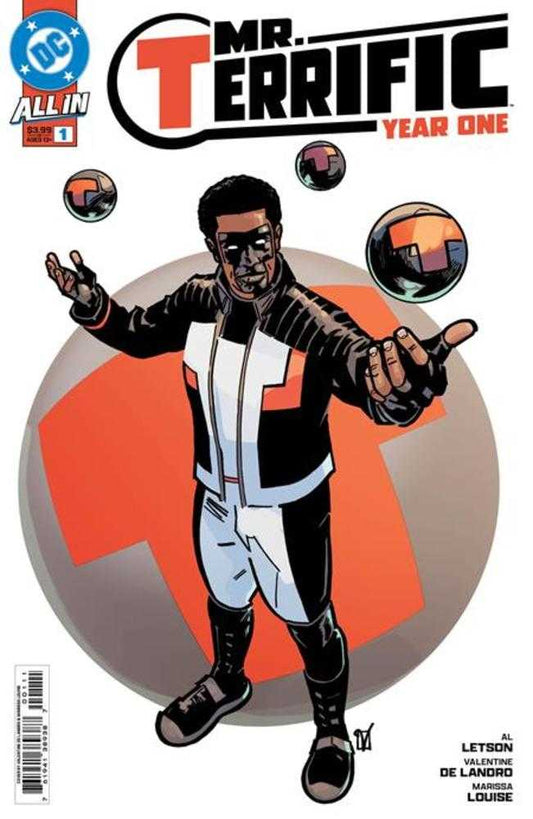 MR TERRIFIC YEAR ONE #1 (OF 6) COVER A VALENTINE DE LANDRO