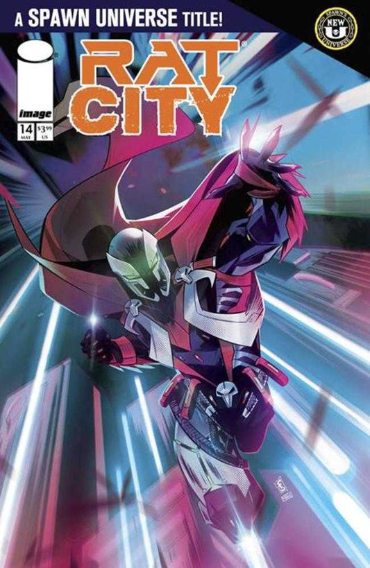 SPAWN RAT CITY #14 COVER A FEDERICO SABBATINI