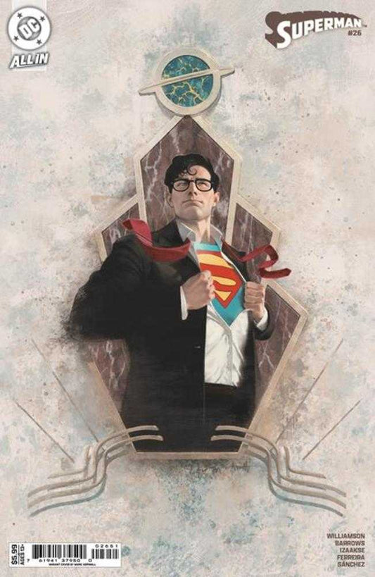SUPERMAN #26 COVER D MARC ASPINALL CARD STOCK VARIANT