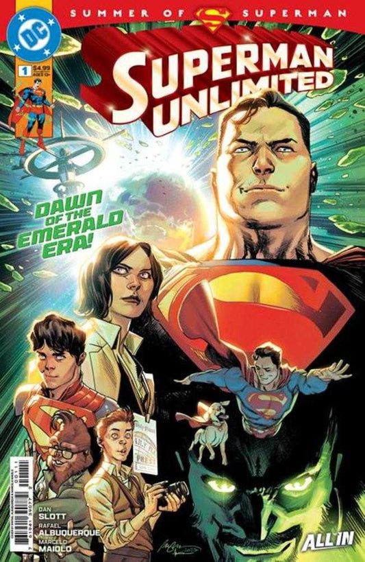 SUPERMAN UNLIMITED #1 COVER A RAFAEL ALBUQUERQUE
