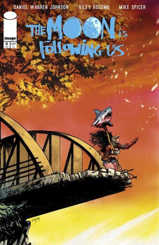THE MOON IS FOLLOWING US #9 (OF 10) COVER B DANIEL WARREN JOHNSON & MIKE SPICER VARIANT
