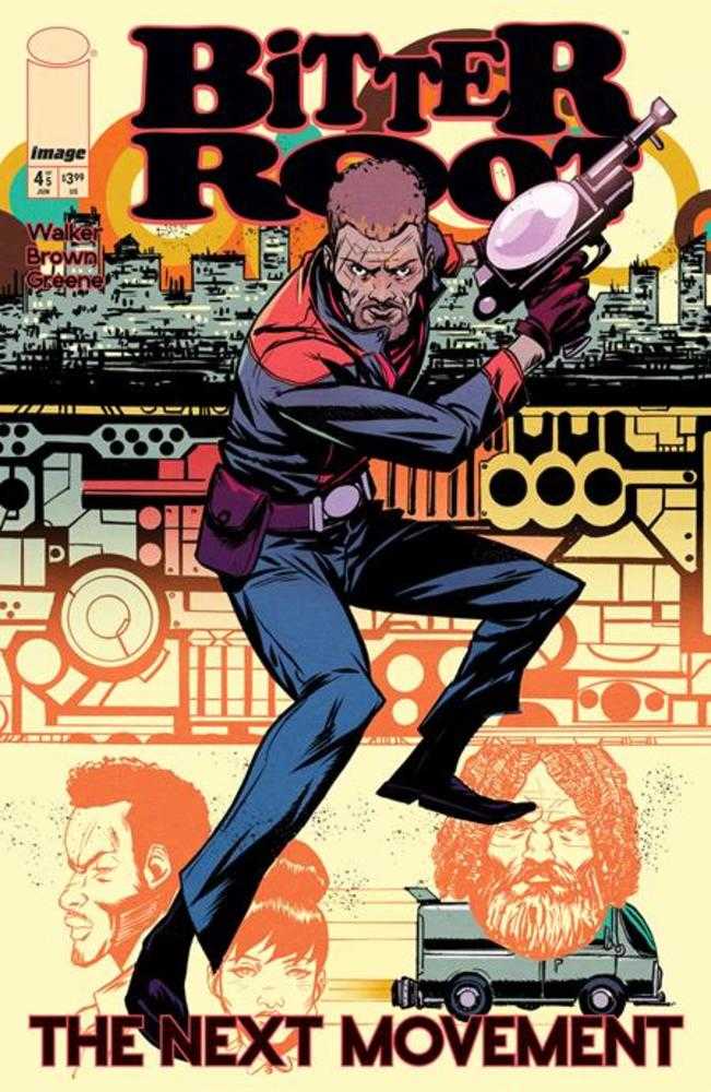 BITTER ROOT THE NEXT MOVEMENT #4 (OF 5) COVER A SANFORD GREENE CONNECTING (MATURE)