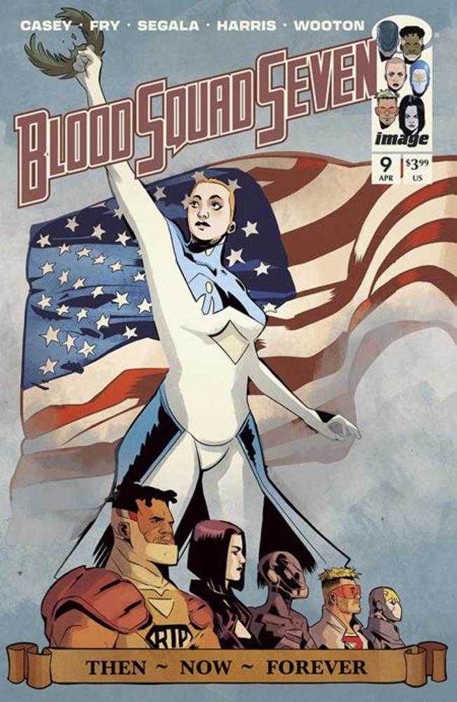 BLOOD SQUAD SEVEN #9 COVER A PAUL FRY (MATURE)