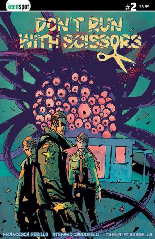 DONT RUN WITH SCISSORS #2 COVER A STEFANO CARDOSELLI