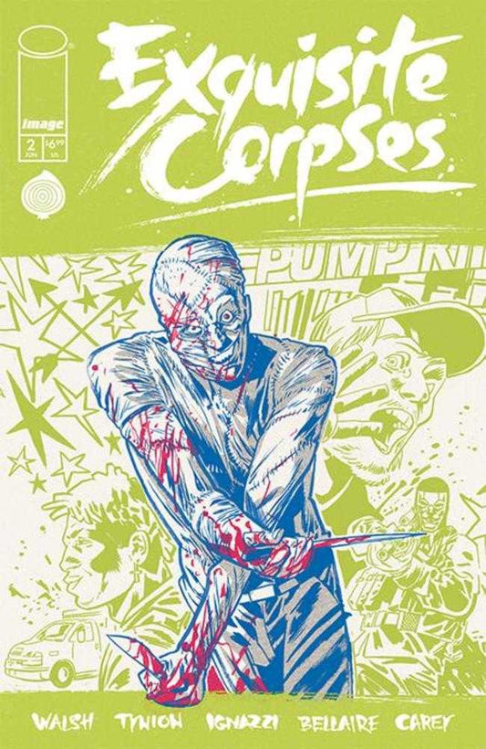 EXQUISITE CORPSES #2 COVER C MICHAEL WALSH POLYBAGGED VARIANT (MATURE)