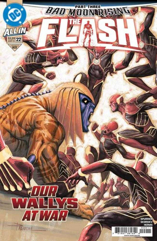 FLASH #22 COVER A DAVIDE PARATORE