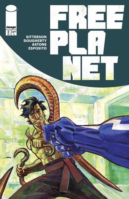 FREE PLANET #2 COVER A JED DOUGHERTY