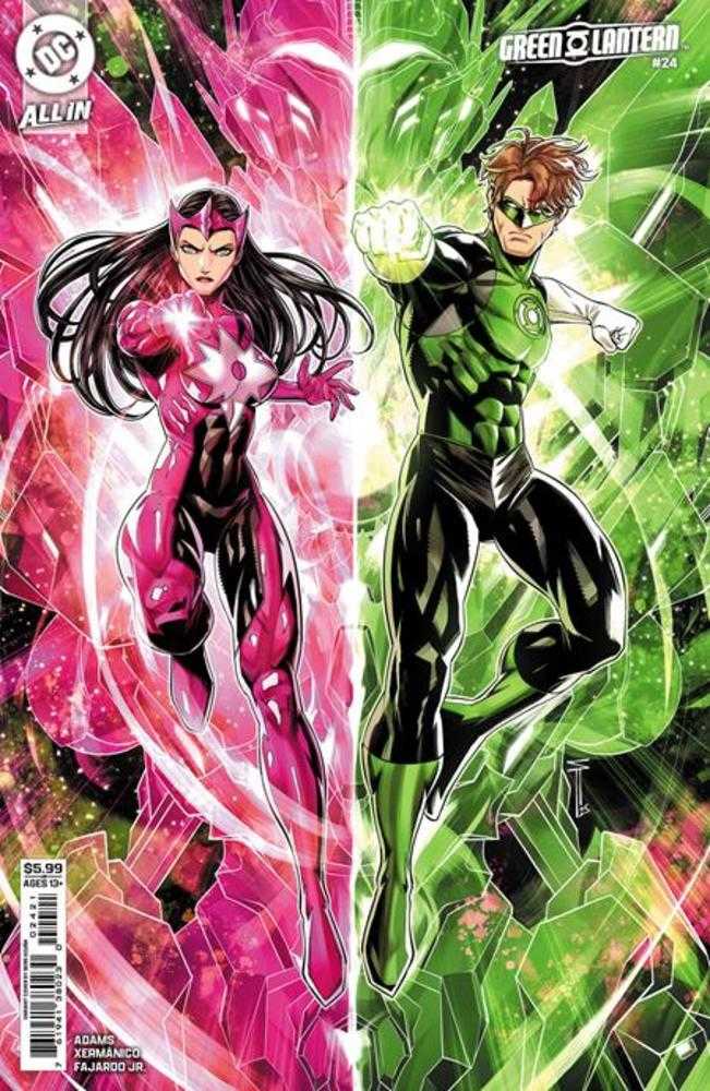 GREEN LANTERN #24 COVER B SERG ACUNA CARD STOCK VARIANT