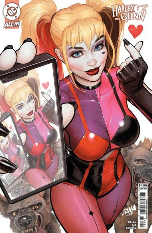 HARLEY QUINN #52 COVER B DAVID NAKAYAMA CARD STOCK VARIANT