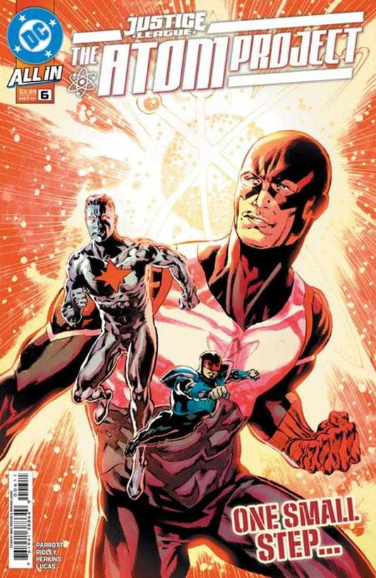 JUSTICE LEAGUE THE ATOM PROJECT #6 (OF 6) COVER A MIKE PERKINS