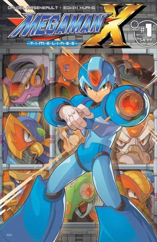 MEGA MAN X TIMELINES #1 (ONE SHOT) COVER A EDWIN HUANG PREVIOUSLY FOC'D ON 5/5/2025