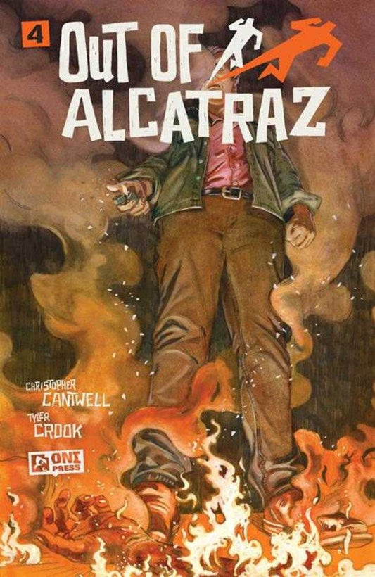 OUT OF ALCATRAZ #4 (OF 5) COVER B OLIVER DOMINGUEZ VARIANT