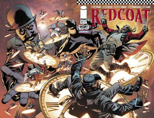 REDCOAT #13 COVER A BRYAN HITCH & BRAD ANDERSON WRAPAROUND