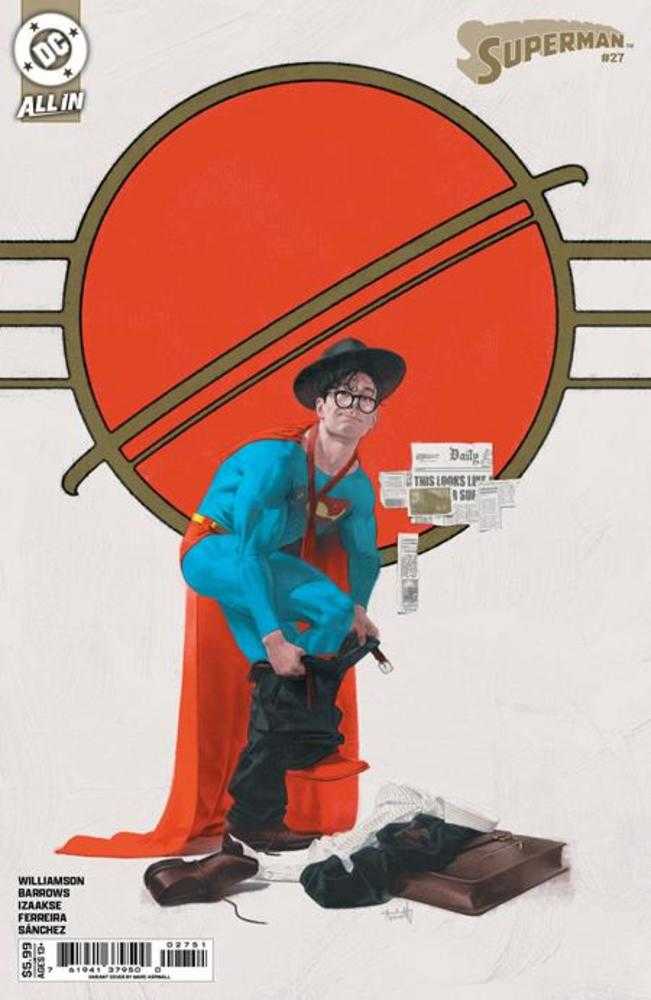 SUPERMAN #27 COVER D MARC ASPINALL CARD STOCK VARIANT