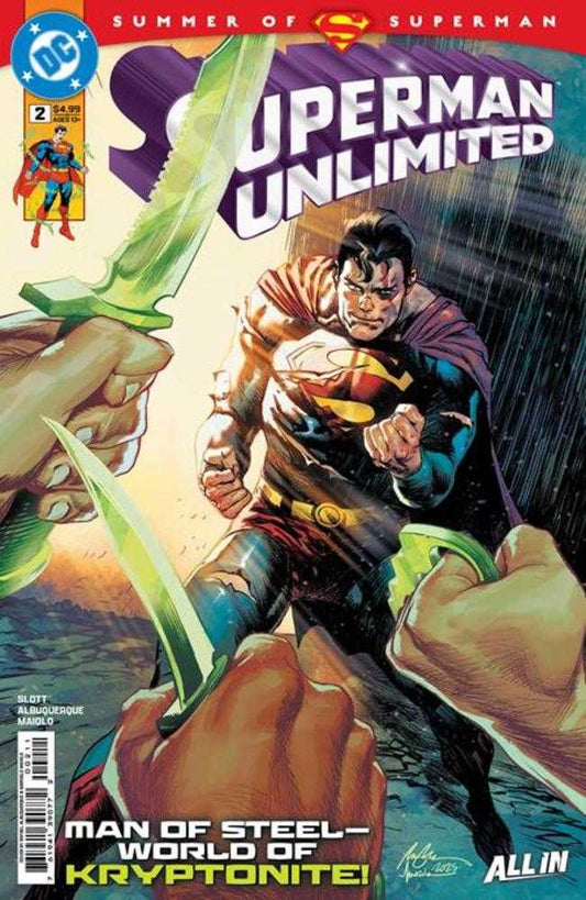 SUPERMAN UNLIMITED #2 COVER A RAFAEL ALBUQUERQUE