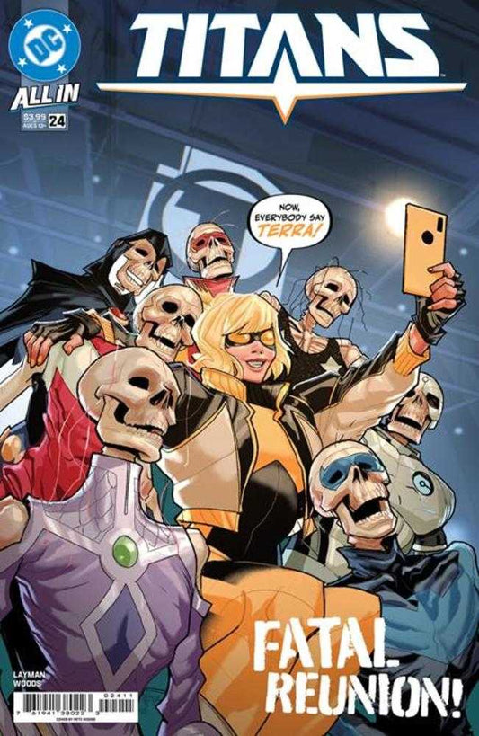 TITANS #24 COVER A PETE WOODS